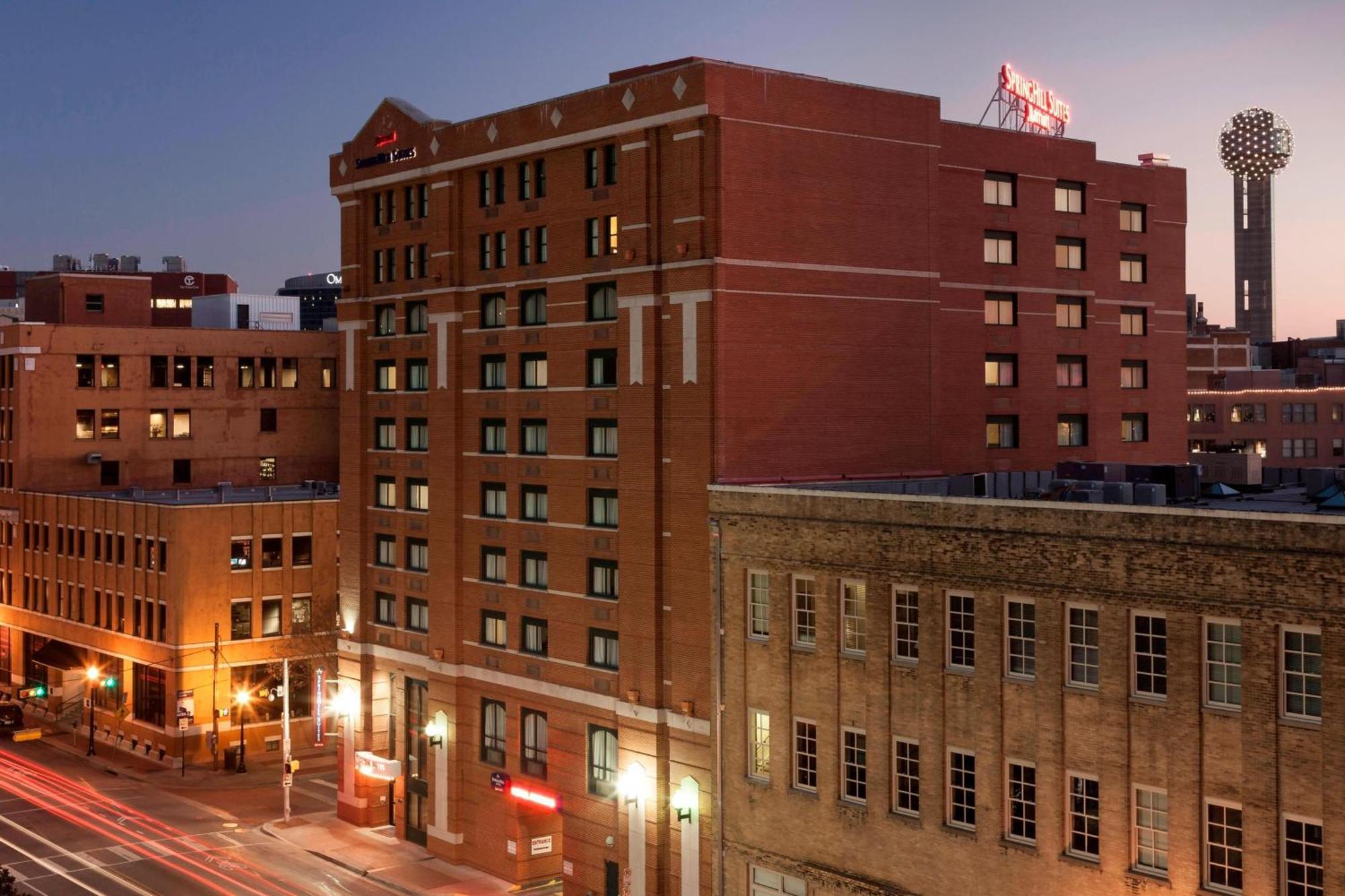 Springhill Suites By Marriott Dallas Downtown / West End Exterior foto